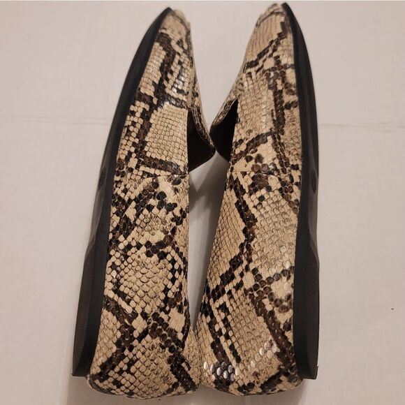 A.NEW.DAY POINTED TOE ANIMAL PRINT DESIGN WOMEN'S SANDAL FLAT - Picture 11 of 16